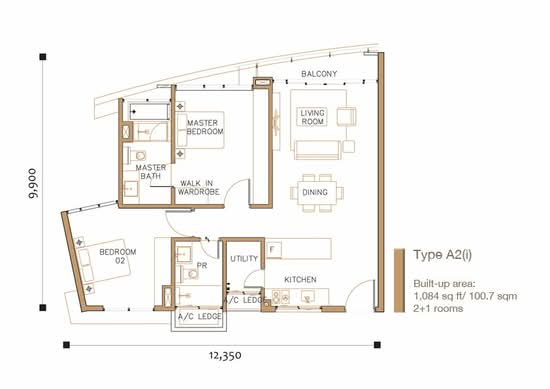 Mirage By The Lake - Floor Plan - iProperty.com.my