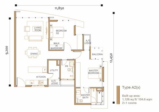 Mirage By The Lake - Floor Plan - iProperty.com.my