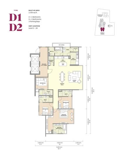 Uptown Residences - Floor Plan - iProperty.com.my