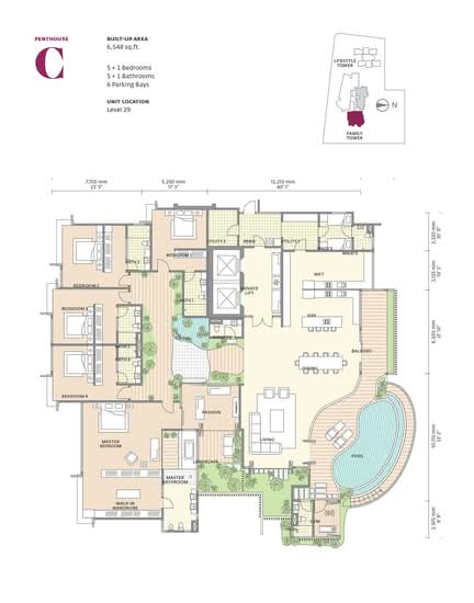 Uptown Residences - Floor Plan - iProperty.com.my