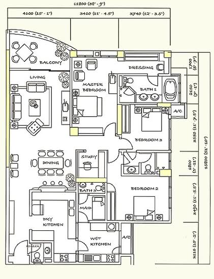 La Grande Kiara - Floor Plan - iProperty.com.my