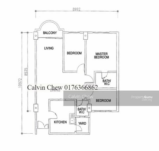 Prima Saujana - Floor Plan - iProperty.com.my