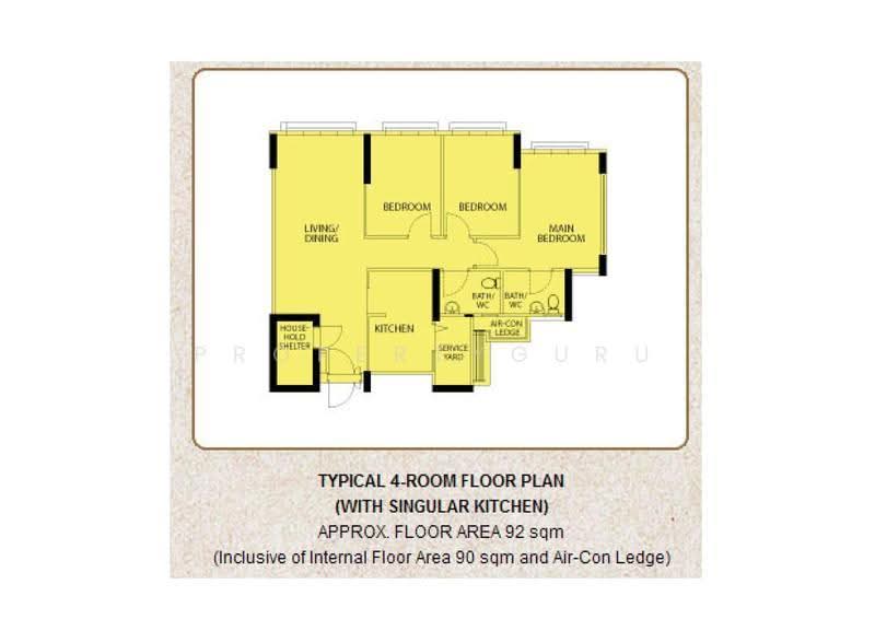 217A Sumang Walk, 217A Sumang Walk, Hougang / Punggol / Sengkang, 3 Bedrooms, 990 sqft, HDB Flat For Sale, by Anthony Sentosa, 500279135 - 2D - PropertyGuru.com.sg