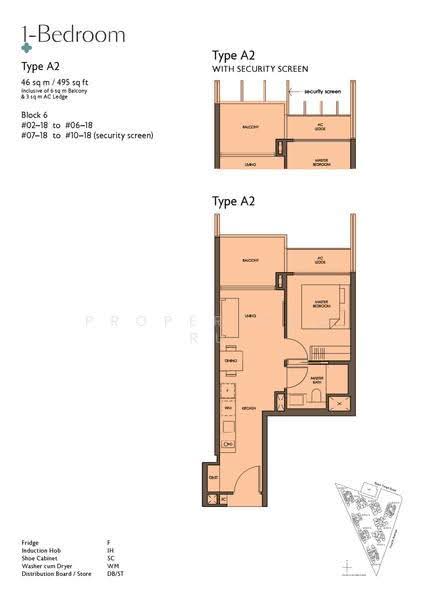 Fourth Avenue Residences, 6 Fourth Avenue, Tanglin / Holland / Bukit Timah, 1 Bedroom, 495 sqft, Condominium For Sale, by Manuel M Chiong, 500078135 - 2D - PropertyGuru.com.sg