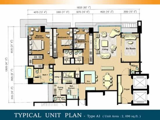 Binjai Residency - Floor Plan - iProperty.com.my