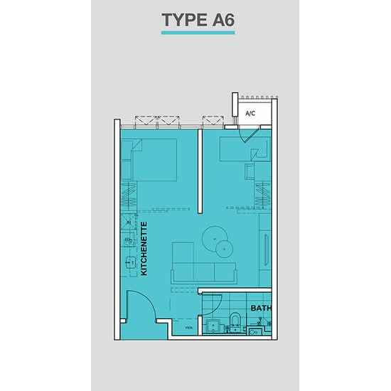 Residential Suites @ HighPark - Floor Plan - iProperty.com.my