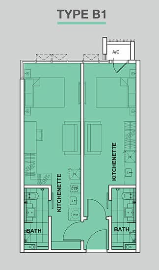 Residential Suites @ HighPark - Floor Plan - iProperty.com.my