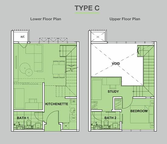 Residential Suites @ HighPark - Floor Plan - iProperty.com.my