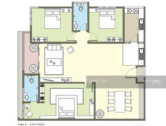 Platinum Lake PV 20 - Floor Plan - iProperty.com.my