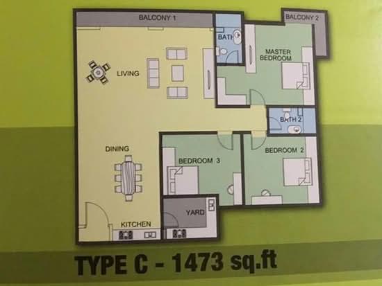 Platinum Lake PV 20 - Floor Plan - iProperty.com.my