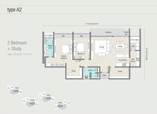 LaCosta @ Sunway South Quay - Floor Plan - iProperty.com.my