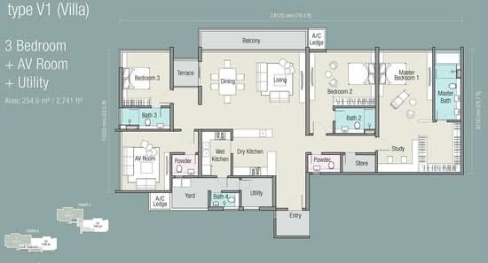 LaCosta @ Sunway South Quay - Floor Plan - iProperty.com.my