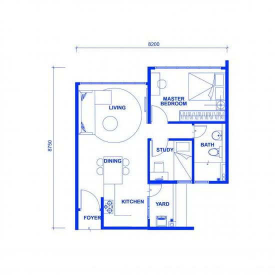 Austin Regency (Pangsapuri Austin Perdana) - Floor Plan - iProperty.com.my