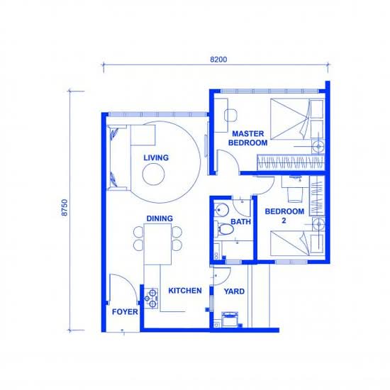 Austin Regency (Pangsapuri Austin Perdana) - Floor Plan - iProperty.com.my
