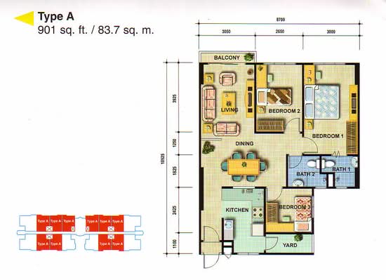 Juta Mines - Floor Plan - iProperty.com.my