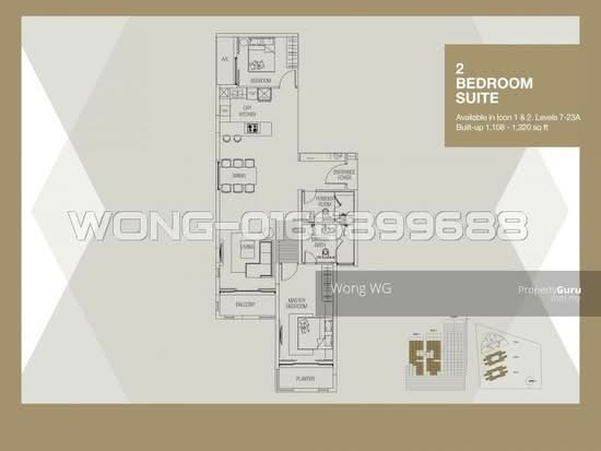 Icon Residence - Floor Plan - iProperty.com.my