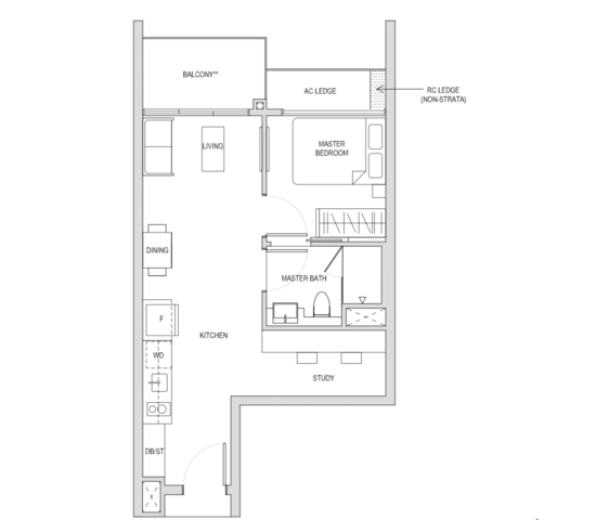 Affinity At Serangoon - Floor Plan