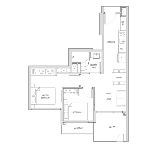 Affinity At Serangoon - Floor Plan