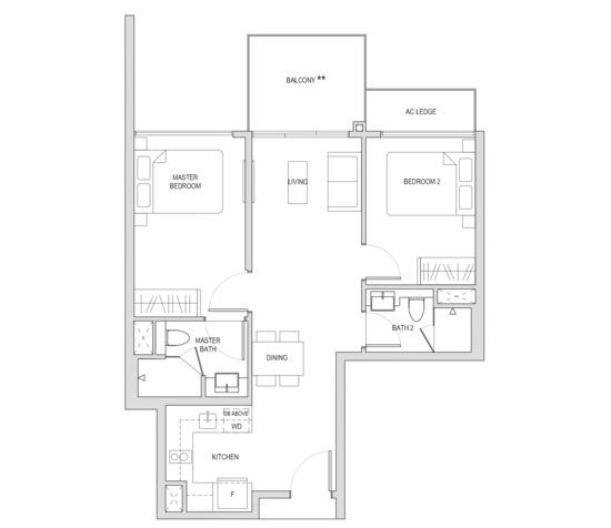 Affinity At Serangoon - Floor Plan