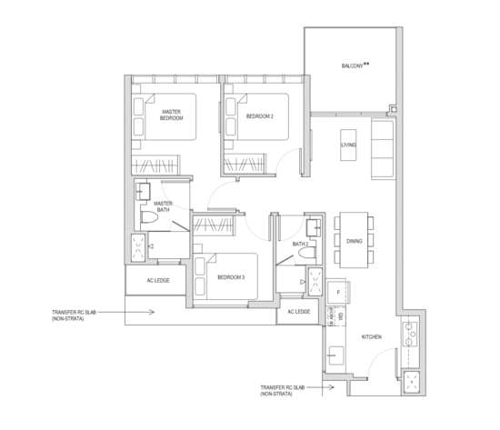 Affinity At Serangoon - Floor Plan