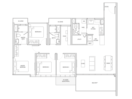 Affinity At Serangoon - Floor Plan