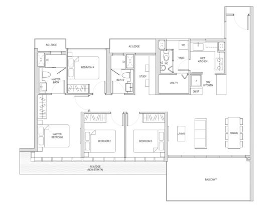 Affinity At Serangoon - Floor Plan