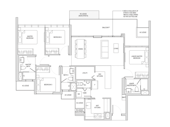 Affinity At Serangoon - Floor Plan