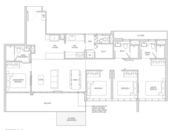 Affinity At Serangoon - Floor Plan