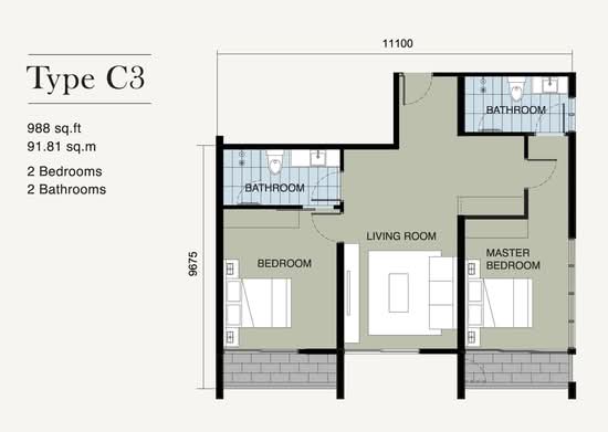 Grand Ion Delemen - Floor Plan - iProperty.com.my