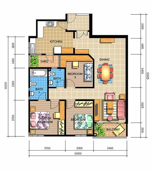 Rivercity Condominium - Floor Plan - iProperty.com.my