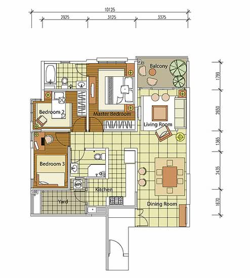 Rivercity Condominium - Floor Plan - iProperty.com.my