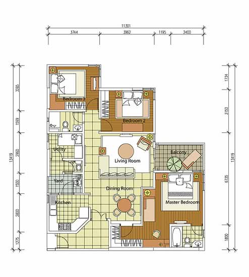 Rivercity Condominium - Floor Plan - iProperty.com.my