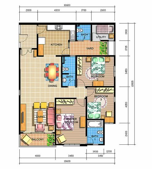 Rivercity Condominium - Floor Plan - iProperty.com.my