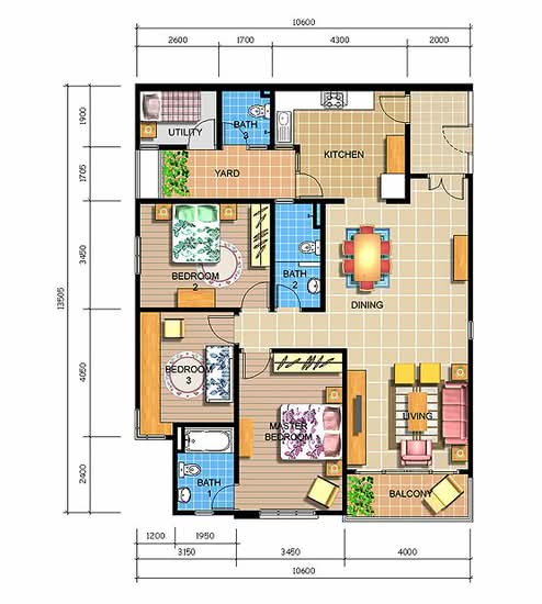 Rivercity Condominium - Floor Plan - iProperty.com.my