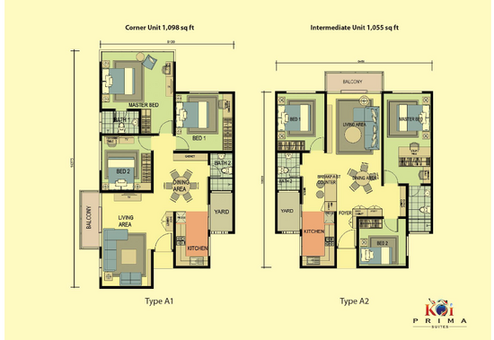 Koi Prima Condominium - Floor Plan - iProperty.com.my
