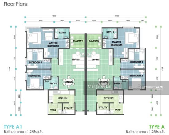 Aman Heights Condominium - Floor Plan - iProperty.com.my