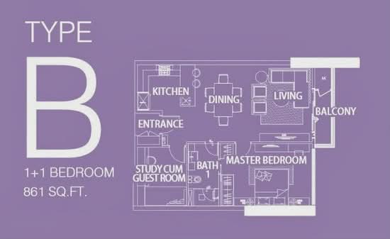 Camellia Serviced Suites - Floor Plan - iProperty.com.my