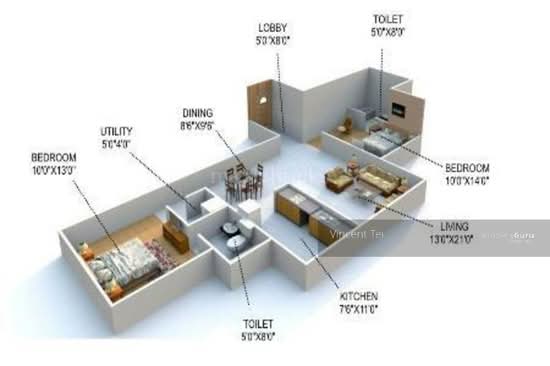 Grandeur Tower - Floor Plan - iProperty.com.my