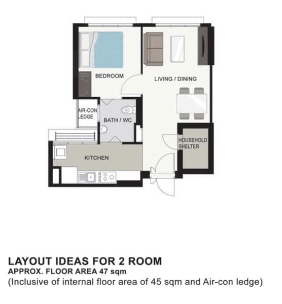 104D Canberra Street, 104D Canberra Street, 1 Bedroom, 560 sqft, HDB Flat For Rent, by Sherri Ong, 500168948 - PropertyGuru.com.sg
