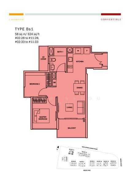 The Glades, 10 Bedok Rise, Bedok / Upper East Coast, 2 Bedrooms, 624 sqft, Condominium For Rent, by Tina Cai, 21890958 - 2D - PropertyGuru.com.sg