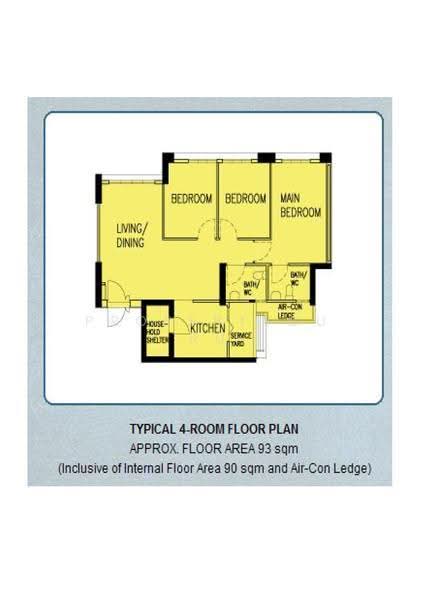 119B Canberra Crescent, 119B Canberra Crescent, Sembawang / Yishun, 3 Bedrooms, 1,001 sqft, HDB Flat For Sale, by Ethan Chong, 500288416 - 2D - PropertyGuru.com.sg