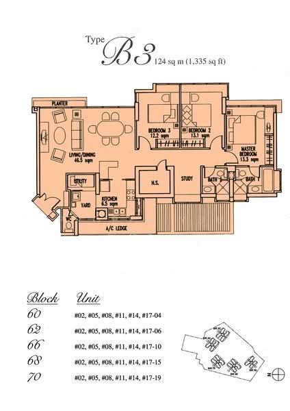 Goldenhill Park Condo, 62 Mei Hwan Drive, Ang Mo Kio / Bishan / Thomson, 3 Bedrooms, 1,335 sqft, Condominium For Sale, by Perrie Koh, 500273430 - 2D - PropertyGuru.com.sg