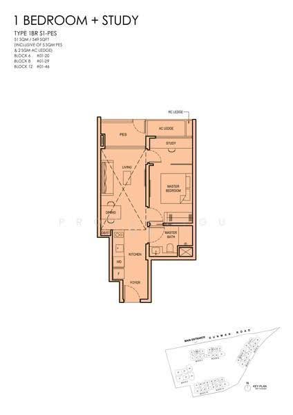 Grand Dunman, 2 Dunman Road, East Coast / Marine Parade, 2 Bedrooms, 549 sqft, Condominium For Sale, by LiLi Koh, 24517866 - 2D - PropertyGuru.com.sg