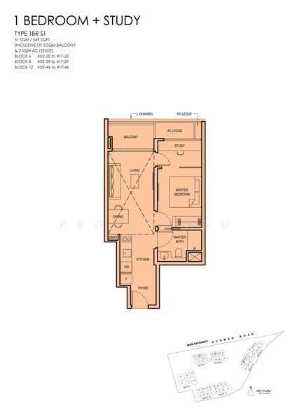 Grand Dunman, 6 Dunman Road, East Coast / Marine Parade, 1 Bedroom, 549 sqft, Condominium For Rent, by Eva Peng Juan, 500250352 - 2D - PropertyGuru.com.sg