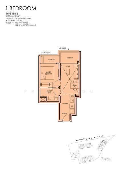 Grand Dunman, 18 Dunman Road, East Coast / Marine Parade, 3 Bedrooms, 958 sqft, Condominium For Rent, by Ken CHONG, 500237952 - 2D - PropertyGuru.com.sg