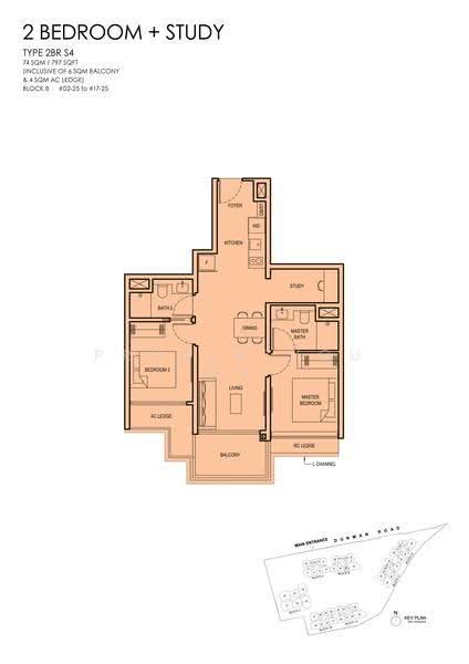 Grand Dunman, 10 Dunman Road, East Coast / Marine Parade, 3 Bedrooms, 797 sqft, Condominium For Sale, by Nate Lim, 500145194 - 2D - PropertyGuru.com.sg