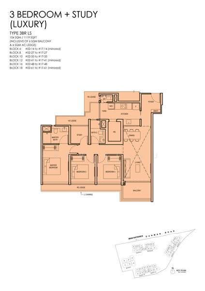 Grand Dunman, 8 Dunman Road, East Coast / Marine Parade, 3 Bedrooms, 1,119 sqft, Condominium For Sale, by Matthew Kengo Iwami 贤悟, 500287057 - 2D - PropertyGuru.com.sg