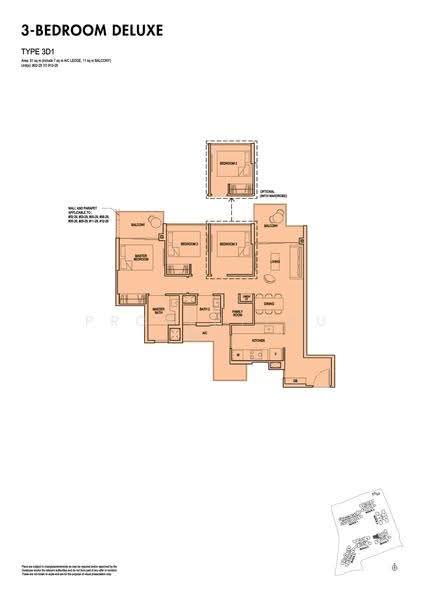 Grandeur Park Residences, 7 Bedok South Avenue 3, Bedok / Upper East Coast, 3 Bedrooms, 980 sqft, Condominium For Sale, by Chewy Lim, 500274727 - 2D - PropertyGuru.com.sg