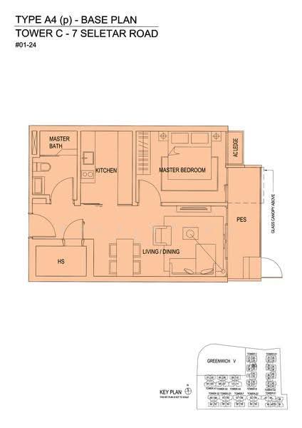 The Greenwich, 1 Seletar Road, Seletar / Yio Chu Kang, 1 Bedroom, 624 sqft, Condominium For Rent, by Zane Soo 苏昱能, 500289558 - 2D - PropertyGuru.com.sg