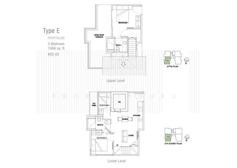 H Residences, 50A Lorong H Telok Kurau, East Coast / Marine Parade, 3 Bedrooms, 1,066 sqft, Condominium For Sale, by Aaron Goh, 500275755 - 2D - PropertyGuru.com.sg